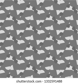 Abstract vector monochrome background. Halftone illustration pattern