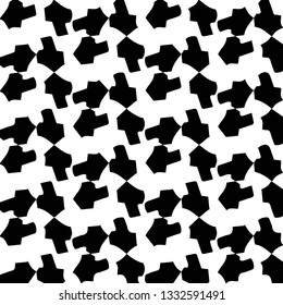 Abstract vector monochrome background. Halftone illustration pattern