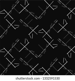Abstract vector monochrome background. Halftone illustration pattern