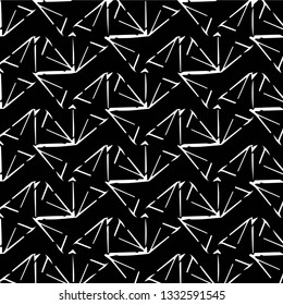 Abstract vector monochrome background. Halftone illustration pattern