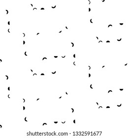 Abstract vector monochrome background. Halftone illustration pattern