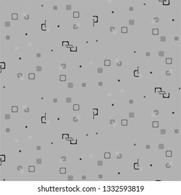 Abstract vector monochrome background. Halftone illustration pattern