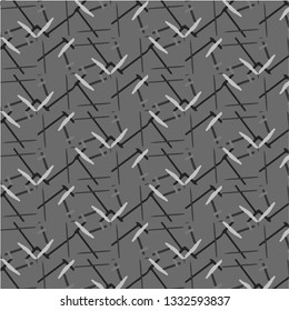 Abstract vector monochrome background. Halftone illustration pattern