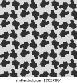 Abstract vector monochrome background. Halftone illustration pattern