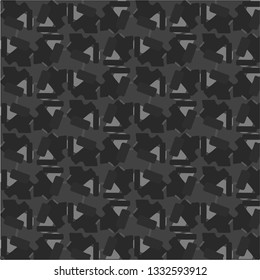 Abstract vector monochrome background. Halftone illustration pattern