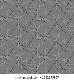 Abstract vector monochrome background. Halftone illustration pattern