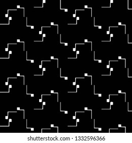 Abstract vector monochrome background. Halftone illustration pattern