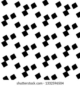 Abstract vector monochrome background. Halftone illustration pattern