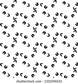 Abstract vector monochrome background. Halftone illustration pattern