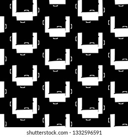 Abstract vector monochrome background. Halftone illustration pattern