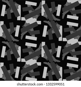 Abstract vector monochrome background. Halftone illustration pattern