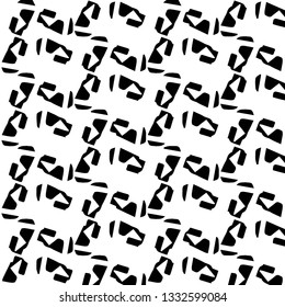 Abstract vector monochrome background. Halftone illustration pattern