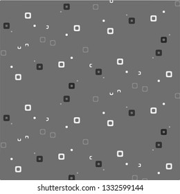Abstract vector monochrome background. Halftone illustration pattern