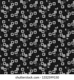 Abstract vector monochrome background. Halftone illustration pattern