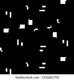 Abstract vector monochrome background. Halftone illustration pattern