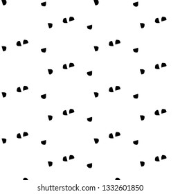 Abstract vector monochrome background. Halftone illustration pattern