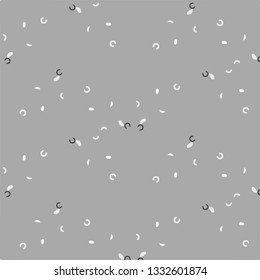 Abstract vector monochrome background. Halftone illustration pattern