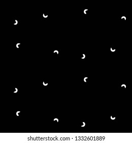 Abstract vector monochrome background. Halftone illustration pattern