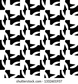Abstract vector monochrome background. Halftone illustration pattern