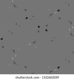 Abstract vector monochrome background. Halftone illustration pattern
