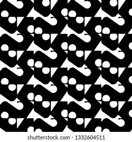 Abstract vector monochrome background. Halftone illustration pattern