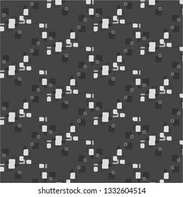 Abstract vector monochrome background. Halftone illustration pattern