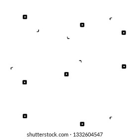 Abstract vector monochrome background. Halftone illustration pattern