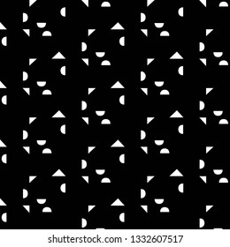 Abstract vector monochrome background. Halftone illustration pattern