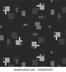 Abstract vector monochrome background. Halftone illustration pattern