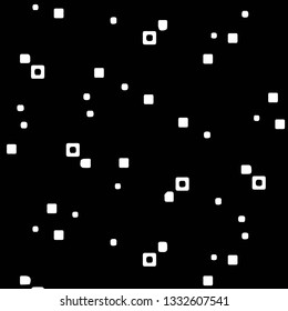 Abstract vector monochrome background. Halftone illustration pattern