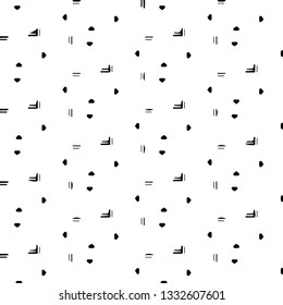 Abstract vector monochrome background. Halftone illustration pattern