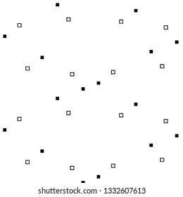 Abstract vector monochrome background. Halftone illustration pattern