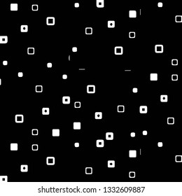 Abstract vector monochrome background. Halftone illustration pattern