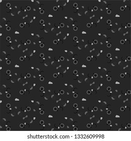 Abstract vector monochrome background. Halftone illustration pattern