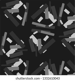 Abstract vector monochrome background. Halftone illustration pattern