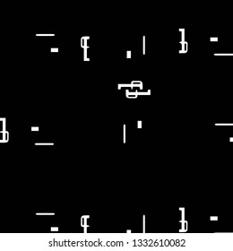 Abstract vector monochrome background. Halftone illustration pattern