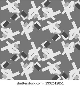 Abstract vector monochrome background. Halftone illustration pattern