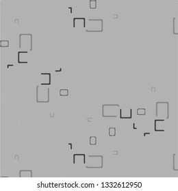 Abstract vector monochrome background. Halftone illustration pattern