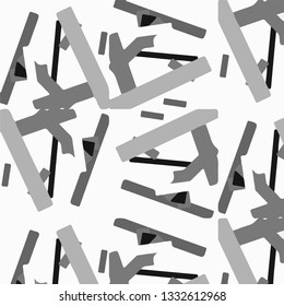 Abstract vector monochrome background. Halftone illustration pattern
