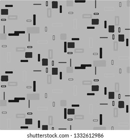 Abstract vector monochrome background. Halftone illustration pattern