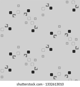 Abstract vector monochrome background. Halftone illustration pattern
