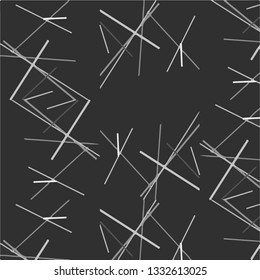Abstract vector monochrome background. Halftone illustration pattern