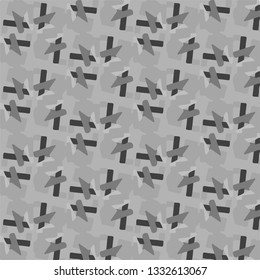 Abstract vector monochrome background. Halftone illustration pattern