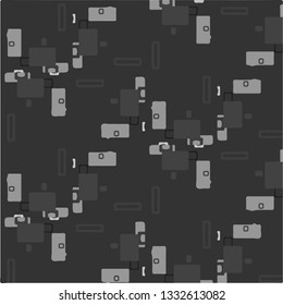 Abstract vector monochrome background. Halftone illustration pattern