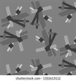 Abstract vector monochrome background. Halftone illustration pattern