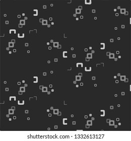 Abstract vector monochrome background. Halftone illustration pattern