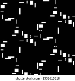 Abstract vector monochrome background. Halftone illustration pattern