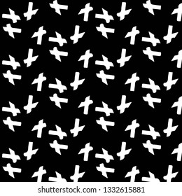 Abstract vector monochrome background. Halftone illustration pattern