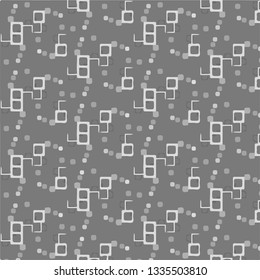Abstract vector monochrome background. Halftone illustration pattern