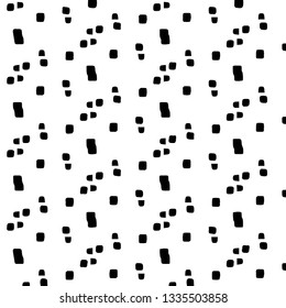 Abstract vector monochrome background. Halftone illustration pattern